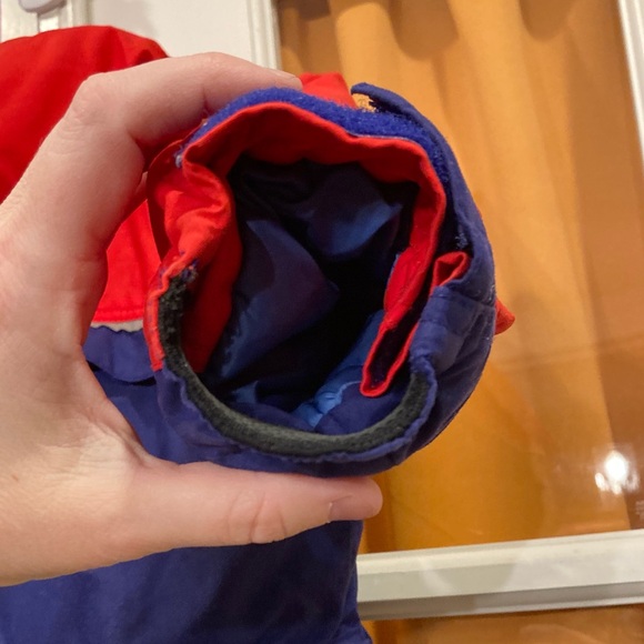 Patagonia Toddler Snowsuit - blue & red, GUC - Picture 14 of 15